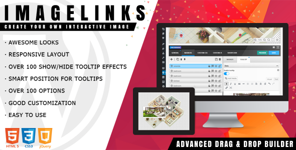ImageLinks - Interactive Image Builder