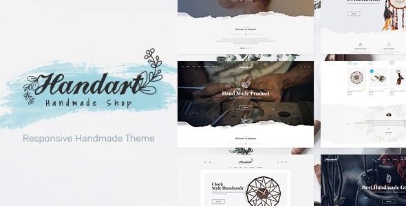 Handart - Handmade Theme for WooCommerce WordPress