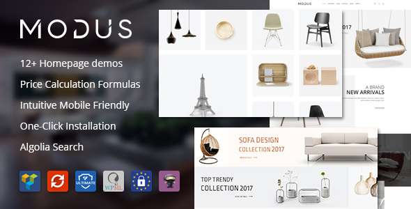 Modus - Modern Furniture WooCommerce Theme