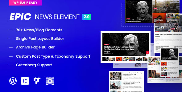 Epic News Elements 博客新闻编辑器