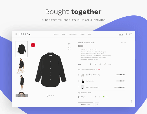 Lezada - 极简创意时尚服饰商店WooCommerce主题