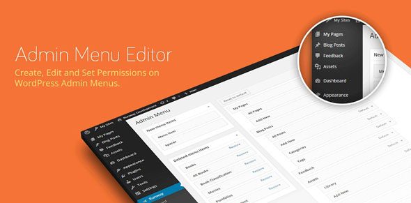 Admin Menu Editor Pro 后台菜单管理