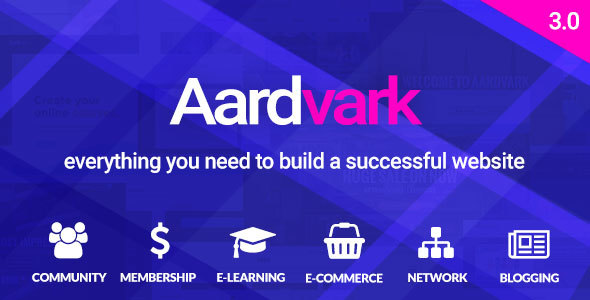 Aardvark - Community, Membership, BuddyPress Theme