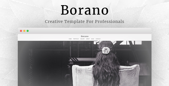 Borano - 摄影相册WordPress主题