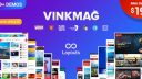 Vinkmag - 创意报纸杂志网站模板WordPress主题