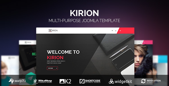 Kirion - 多用途Joomla模板