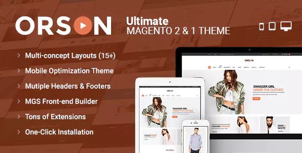 Orson - 终极商店Magento 2/1主题