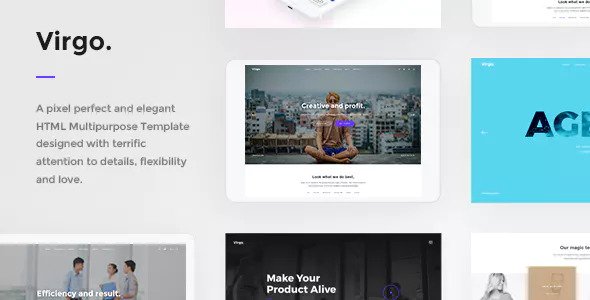 Virgo - 多用途HTML模板