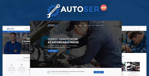 Autoser - Car Repair and Auto Service Theme