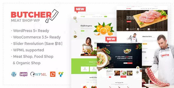 Butcher - Meat Organic Shop Woocommerce Theme