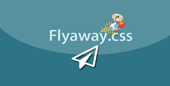 Flyaway - 炫酷纯CSS3纸飞机动画特效