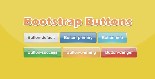 基于Bootstrap水晶玻璃质感按钮