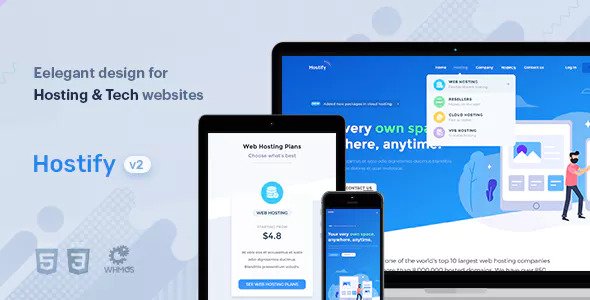 Hostify - Hosting HTML & WHMCS Template - 20 June 2022