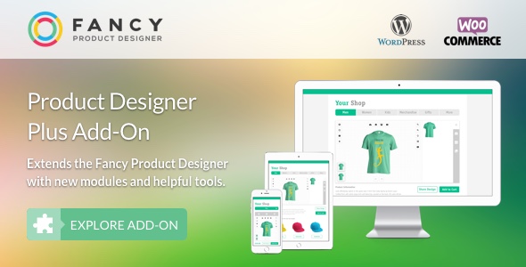 Fancy Product Designer Plus Add-On 扩展插件