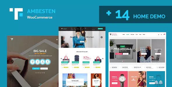 Ambesten - 在线商店电子商务网站WooCommerce主题