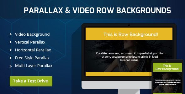 Parallax & Video Backgrounds 可视化图片背景插件