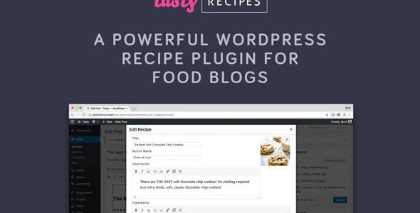 Tasty Recipes - Recipe Plugin For Food Blogs