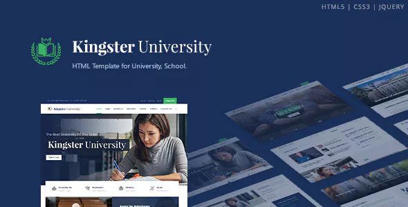 Kingster - 教育培训HTML模板