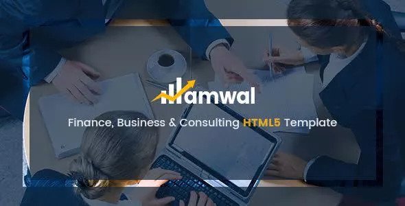 Amwal - 商业金融HTML5模板
