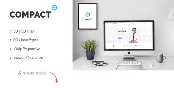 Compact - 企业多用途HTML模板