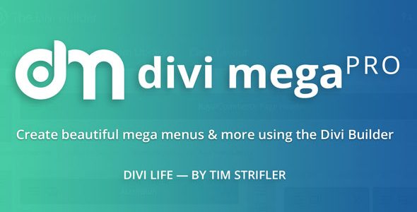 Divi Mega Pro 巨型菜单生成器WordPress插件