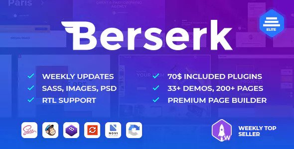 Berserk - 多功能商务HTML模板