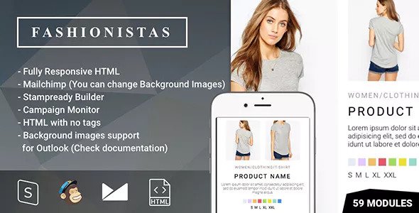 Fashion & Ecommerce - 时尚服饰邮件营销模板