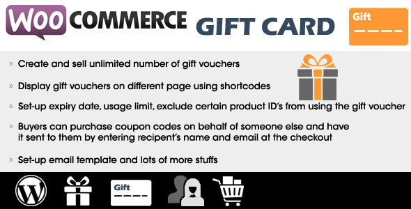 Woocommerce Gift Card 礼品卡插件