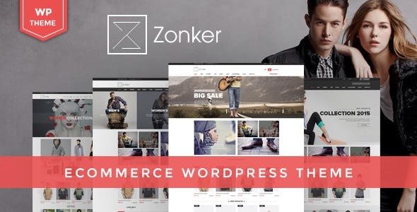 Zonker - WooCommerce时尚服饰在线电商模板
