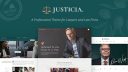 Justicia - 律师事务所WordPress主题