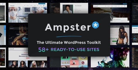 Ampster - 创意商业网站WordPress主题