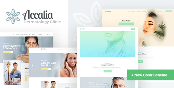 Accalia - 响应式医学健康医疗机构网站WordPress模板