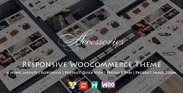 WooAccessories - 响应式商店WordPress模板