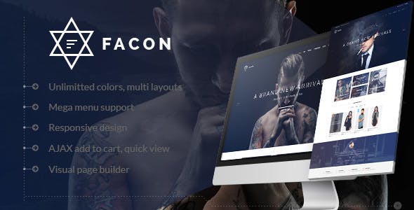 Facon - 时尚服装搭配WordPress模板