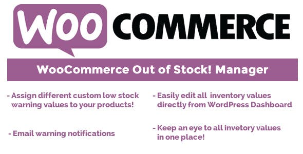 WooCommerce Out of Stock! Manager 库存管理插件