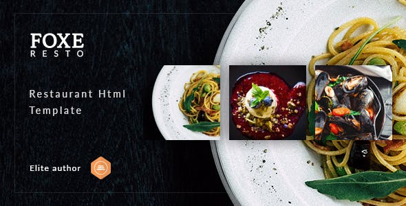 Foxeresto - 餐厅美食HTML模板