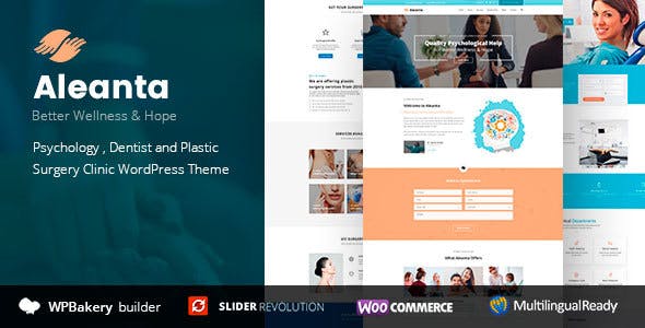 Aleanta - Psychology Consulting Theme