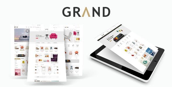 Grand - 响应式家具商店WooCommerce模板