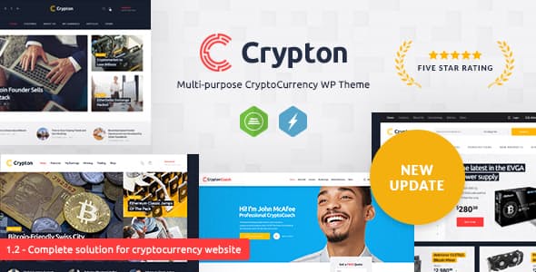 Crypton - 比特币挖矿WordPress模板