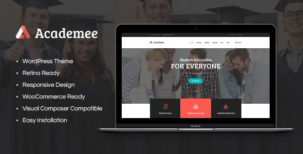 Academee | Education Center & Training Courses WordPress Theme