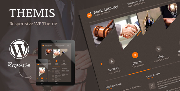 Themis - 法律律师业务WordPress主题