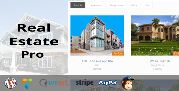 Real Estate Pro - WordPress Plugin