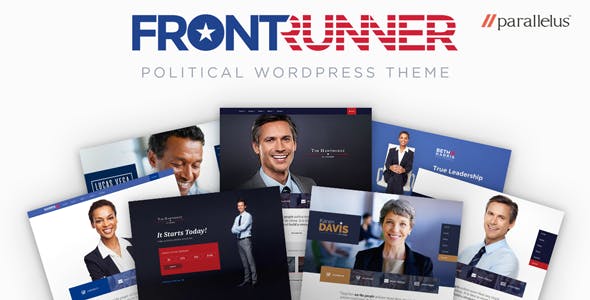 FrontRunner - 政府公益WordPress主题
