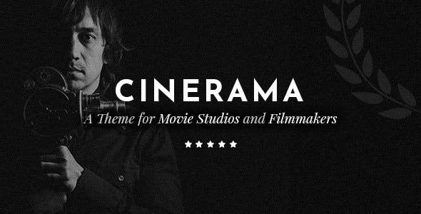 Cinerama - 电影视频制作网站模板WordPress主题