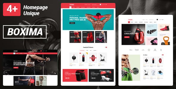  Boxima - sports equipment OpenCart e-commerce theme