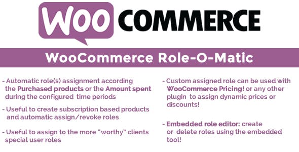 WooCommerce Role-O-Matic 不同角色不同价格动态定价插件