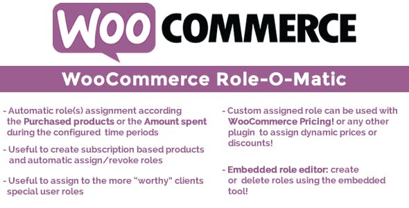 WooCommerce Role-O-Matic 不同角色不同价格动态定价插件