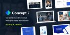 Concept Seven - 多功能企业集团WordPress主题