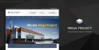 Mega Project - 建筑工程企业网站模板WordPress主题