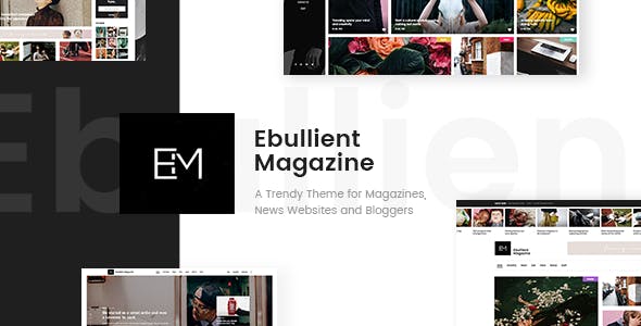 Ebullient - 现代新闻杂志WordPress主题